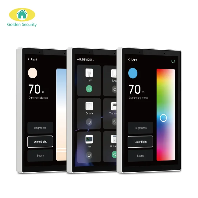 

New 5" Inch Touch Screen Zigbee Control Panel Smart Home Touch Screen Mobile APP Remote Control Zigbee Gateway