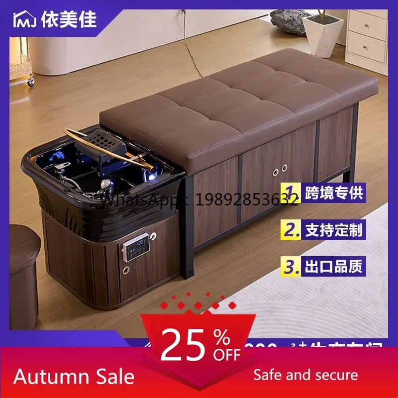 

LYY Shampoo Bed for Hair Salons with Constant Temperature Water Circulation for Beauty Salon Flat Lying Steaming
