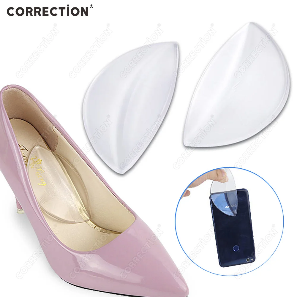 CORRECTION Arch Orthotic Support Insole Foot Plate Flatfoot Corrector Shoe Cushion Foot Care Insert Insoles Silicone Gel Unisex