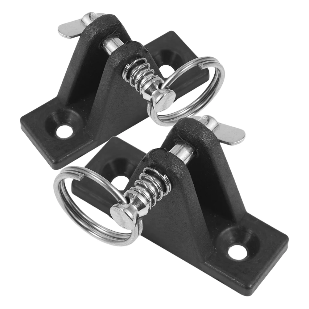 

2 Pcs Marine Awning Accessories Boat Deck Support Connection Hinge Mount Bimini Top Hinges Hardware Replacement Mounting