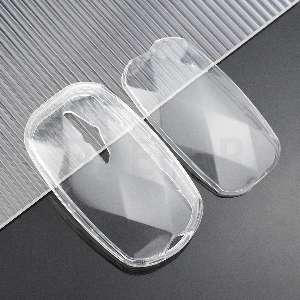 Transparent Car Key Case Cover Auto Shell Fob Holder for Hyundai Genesis GV60 GV90 G90 G70 G80 EQ900 Protector Accessories