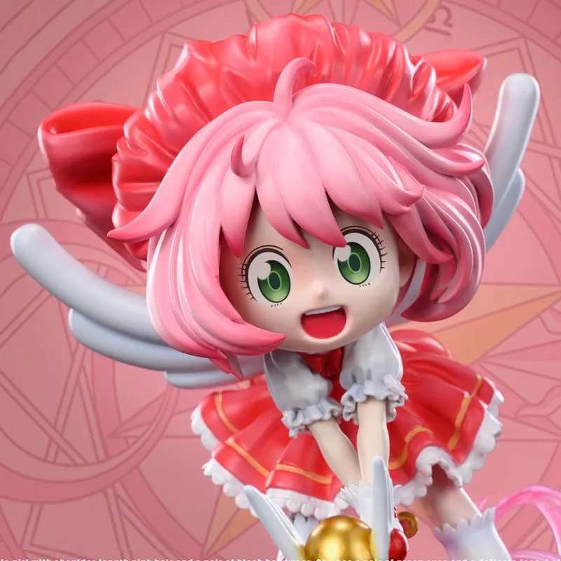 Anya Forger Cosplay Magical Girlkawaii Figure, Modèle GK, Statue Anime Kawaii, Ornements à collectionner, Jouet pour enfants, Cadeaux