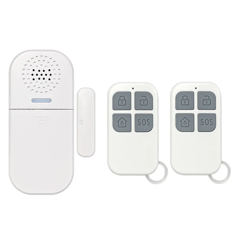New Arrival Door Magnetic Alarm with Lighting Reminder, Remote Control, Home and Shop Anti-Theft Alarm System