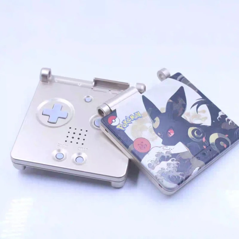 

New Gameboy Advance Sp Replacement Shell Pokemon Limited Edition Diy Custom Housing Case For Gba Sp Handheld Game Console