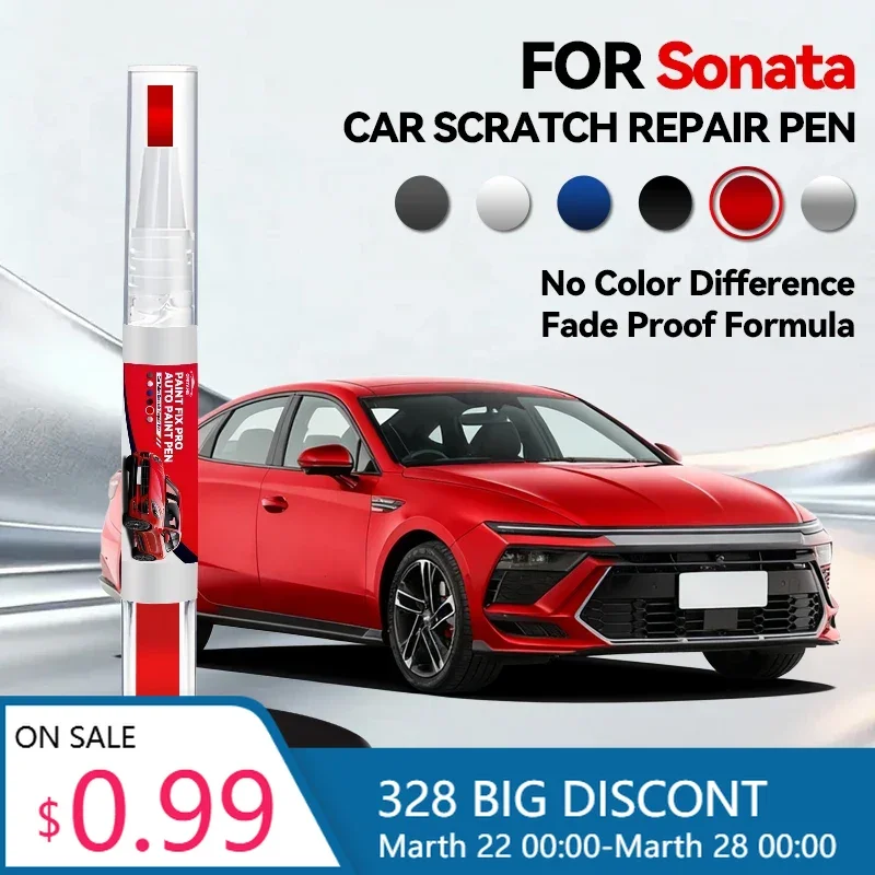 Hot Car Dedicated For Hyundai Sonata 1985-2025 Y Y2 Y3 EF NF YF LF DN8 Paint Repair Pen Touch Up Scratch Remover DIY Auto Access