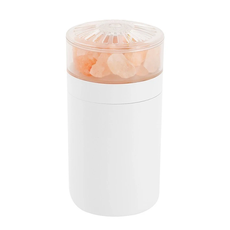 منتج جديد مرطب هواء من حجر الملح الإبداعي لسطح المكتب والمنزل USB للسيارة مرطب رذاذ صامت