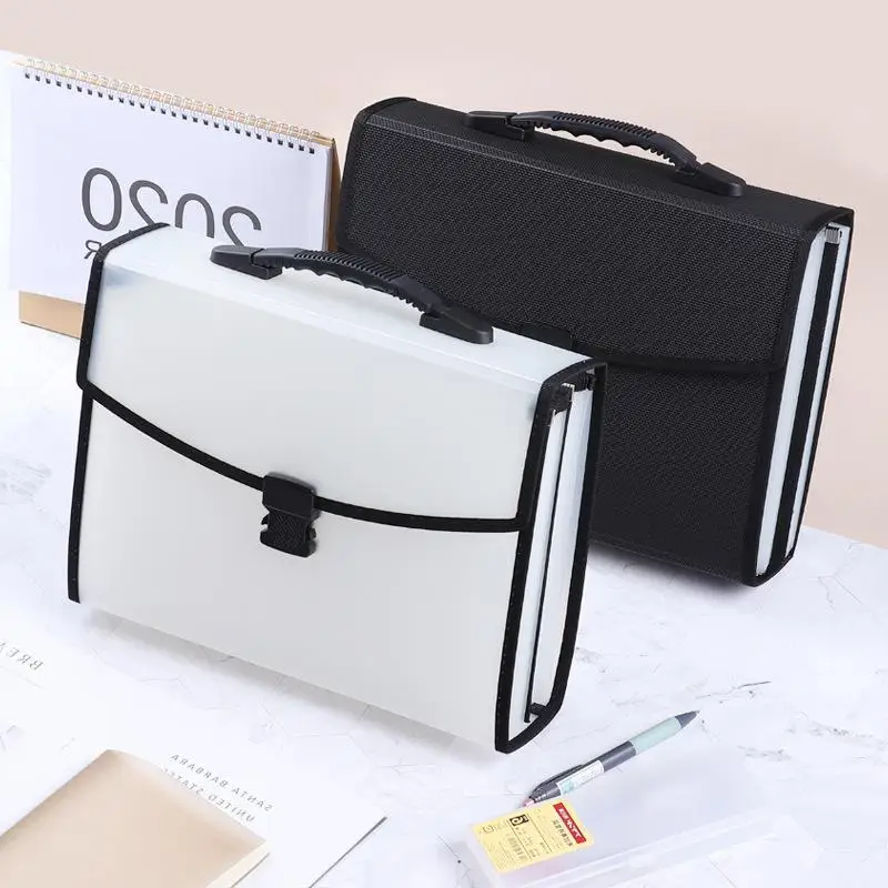 

Multi Layer Portable Organ Bag 13 Layer Folder File Bag Large Capacity Test Paper Bag Storage Classification Information Bag