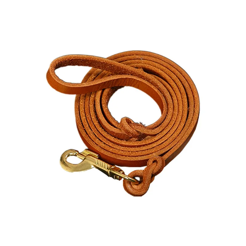 

Braided Leather leash for a dog Real Leather Dog leash training German Shepherd Dog Lead Large Dog Traction Rope