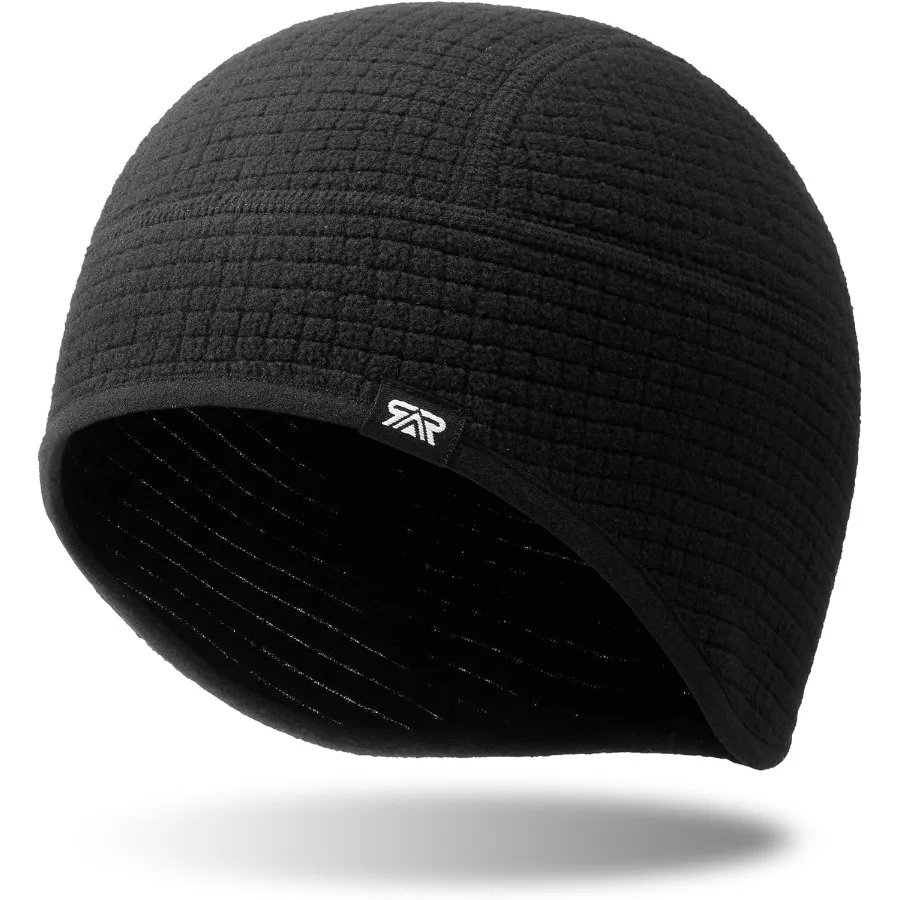 

SUNMECI Winter Thermal Helmet Liner Skull Cap Fleece Lined Warm Cycling Cap Ski Beanie for Men Women