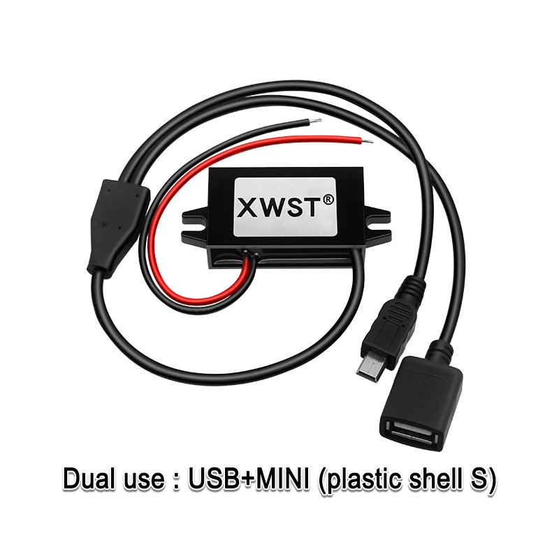 XWST DC to DC Converter 12v to 5v 3A 15W Car Power Supply 8v-22v to 5vdc Micro Mini USB Step Down Buck Stabilizer Voltage Module