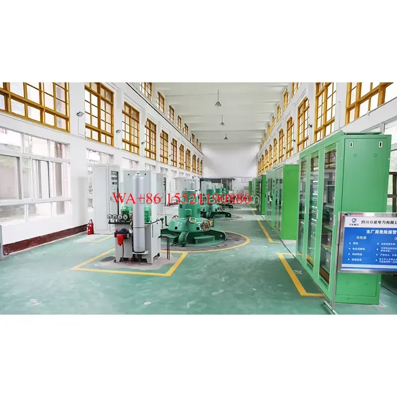 WMWMNU Customized Small Hydro Power Plant 300KW-800KW Kaplan Turbine Mini Hydro Generator for Renewable Energy