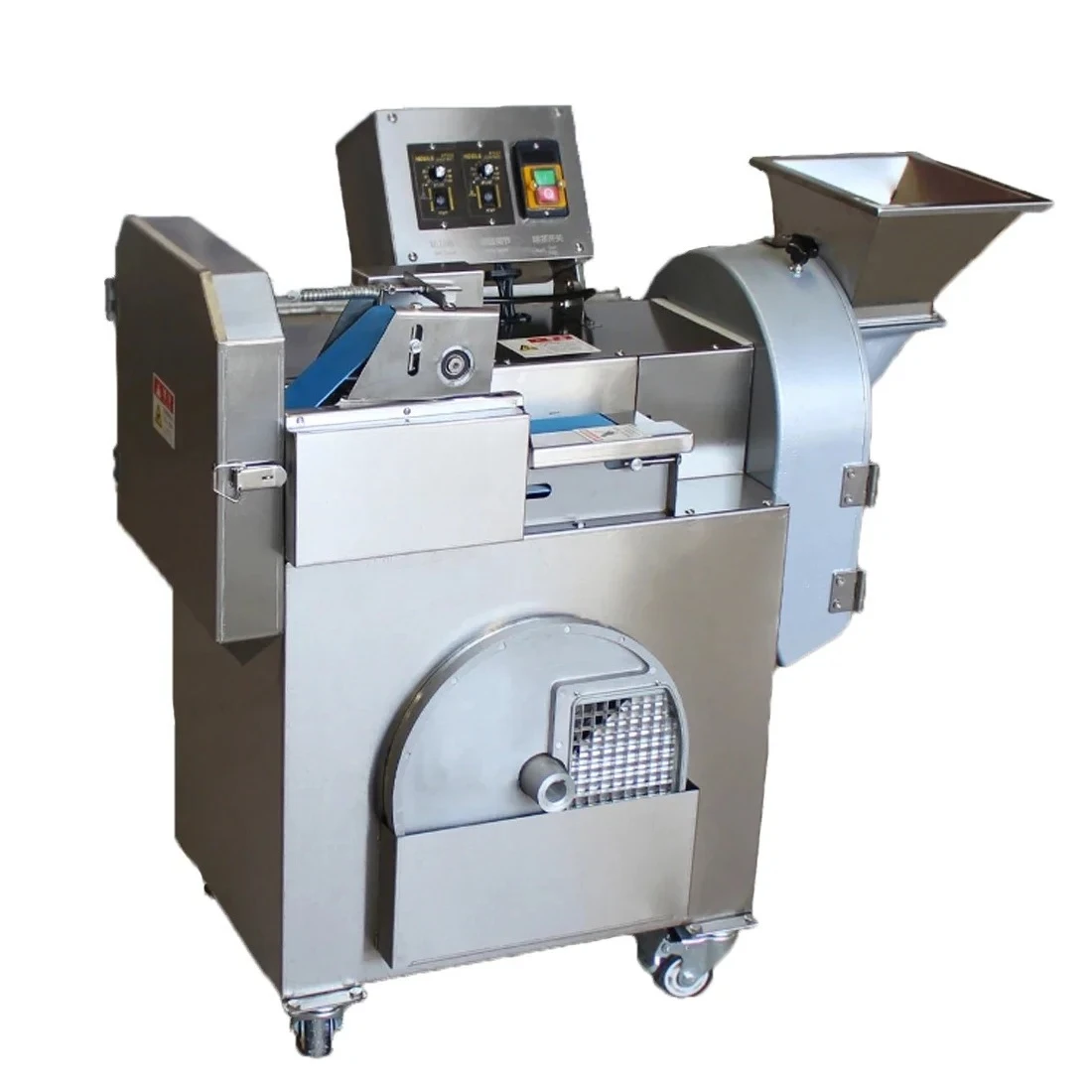 830 Double-head Vegetable Cutting Machine Canteen With Multi-function Automatic Electric Potato Slicer And Dicing Machine