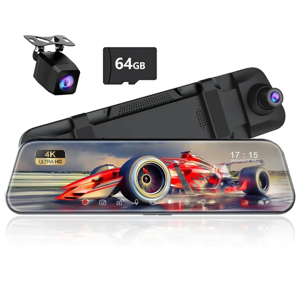 10 Inch Car Dvr Mir… - image