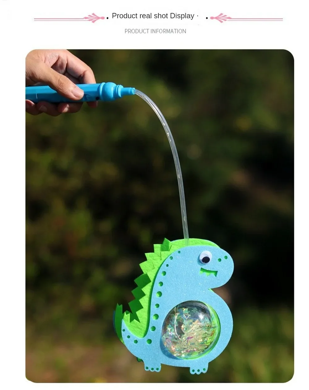 Lanterna tradizionale portatile dinosauro coniglio fenicottero lampada decorativa lampada giocattolo per bambini festival di metà autunno regalo di festival di primavera