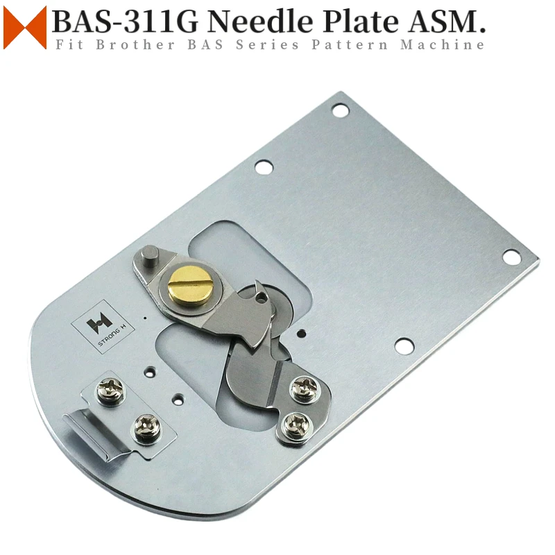 

SA5157-000 Needle Plate ASM. For Brother BAS-311G, BAS-326G, BAS-342G Programmable Pattern Sewing Machine Parts Thread Cut Blade