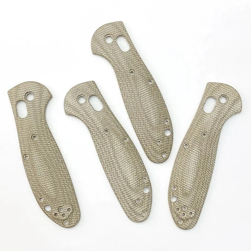 1 Set Custom Knife Micarta Scales for Benchmade Mini Griptilian 555 556 557 Handles DIY Make Grip Accessories Parts Micah Tower