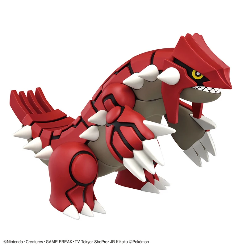 بانداي الأصلي البوكيمون الرسوم المتحركة لعبة الألعاب الطرفية Groudon الجمعية المنقولة أنيمي عمل نموذج أرقام جمع