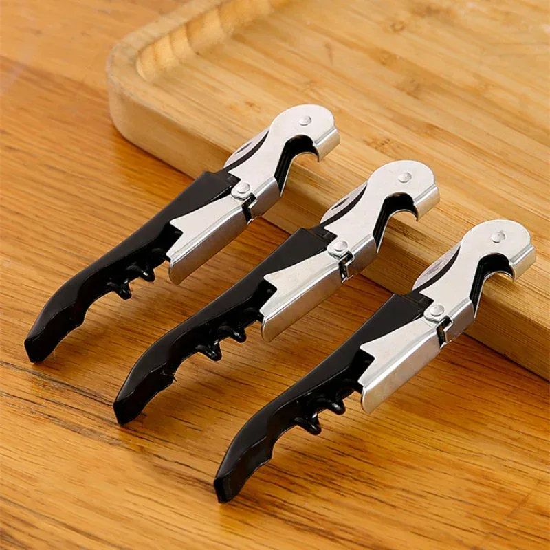 Professional Multifunction Wine Bottle Opener Stainless Steel Red Wine Opener Portable Screw Corkscrew Kitchen Tools Beer Opener
