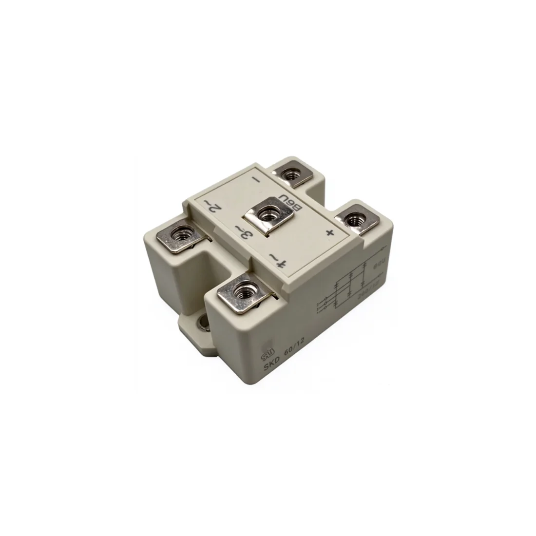 SKD60/04 SKD60/08 SKD60/12 SKD60/14 SKD60/16 SKD60 series three-phase bridge rectifier module
