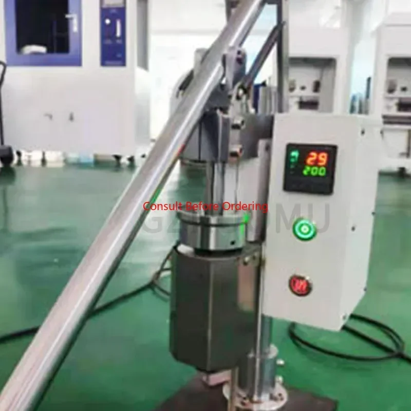 RT-129 垂直型手動成形機 小型 220V 卓上プラスチック加工成形機 PVC、PP、PET、ABSなど用