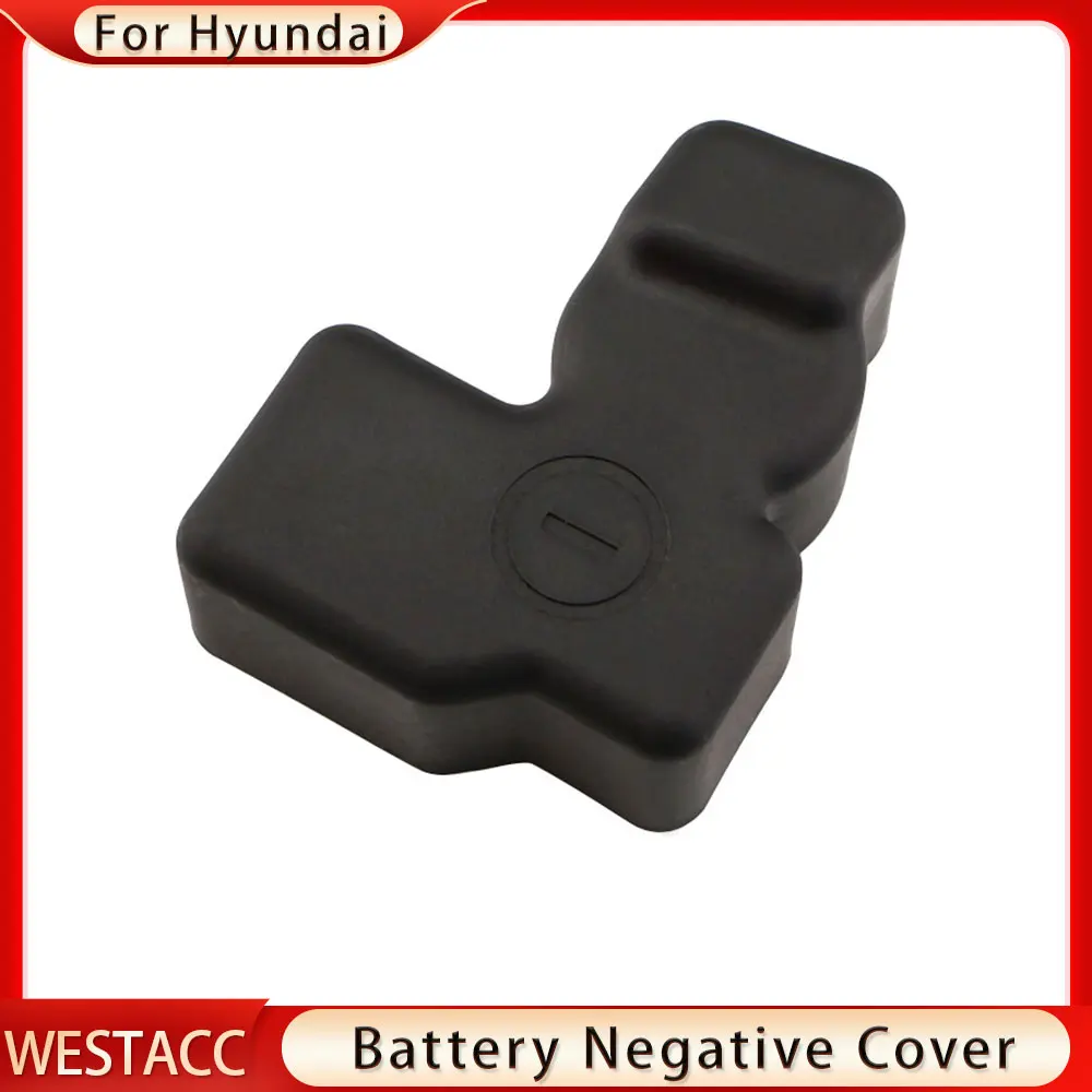 Car Engine Battery Anode Negative Pole Terminal Cover for Hyundai I30 Elantra 2010-2017 Tucson TL Sonata 2015-2018 Accessories