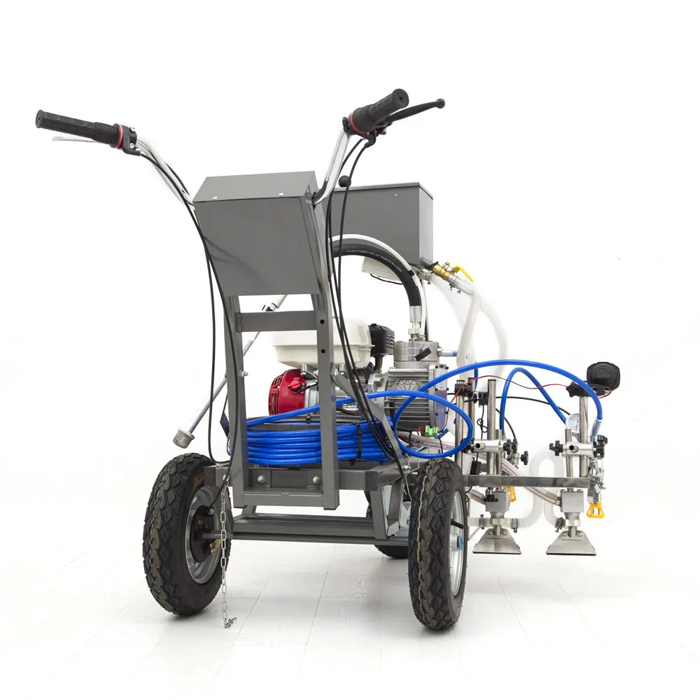 

Cold Spray Road Marking Spray Machine Electric Operated Sports Field Line Painting Machines