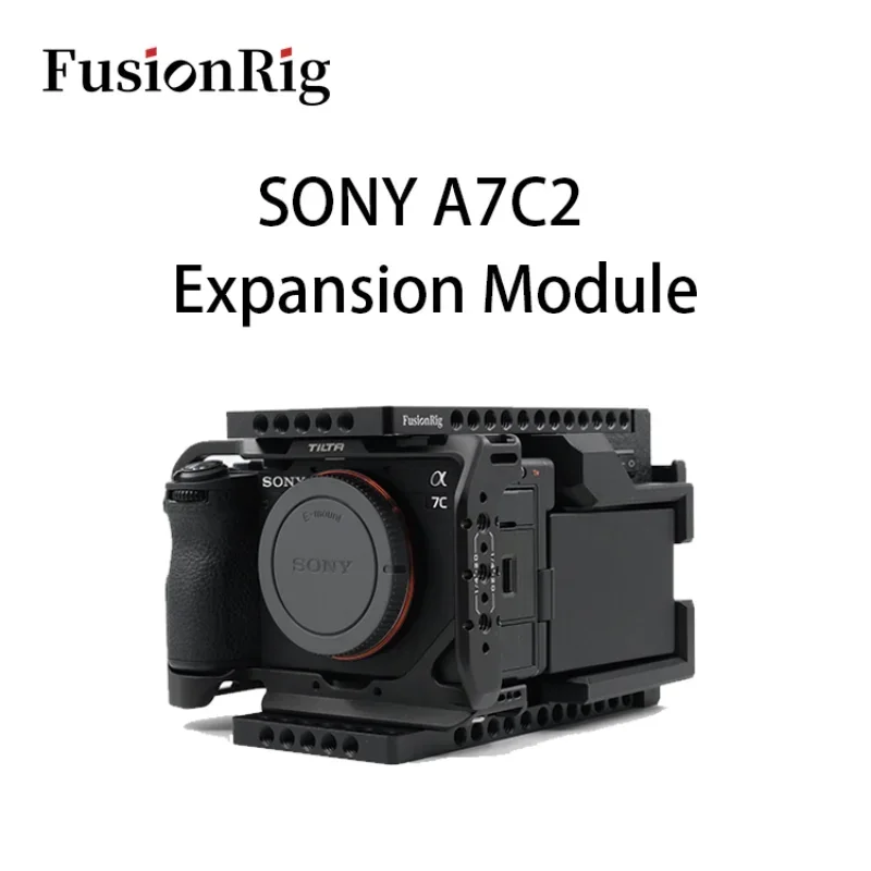 FusionRig For Sony A7C2 Camera Cage Expansion Module cineback