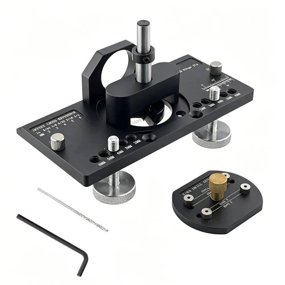 Hinge opening auxiliary device, aluminum alloy woodworking hinge opening positioner, aluminum screw fixing clip