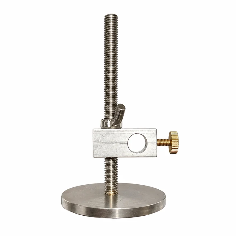 1PCS Glass Marking Tool Height Line Marker Horizontal Line Marker Drawing Tool Screw Rod Stainless Steel Base Aluminum Clamp