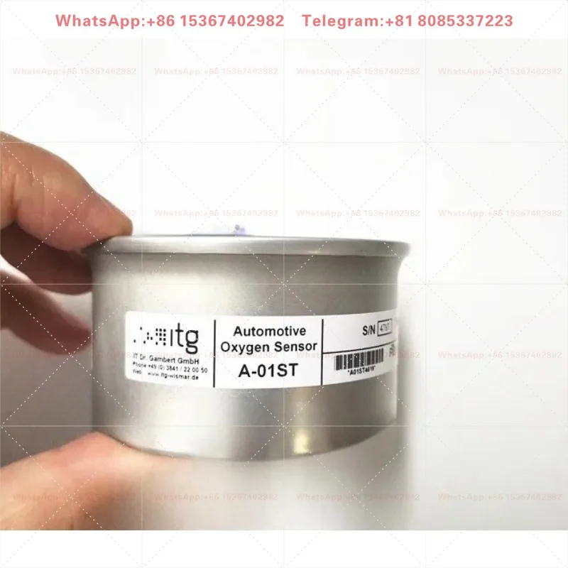 A-01ST O2 Gas Sensor, In Stock Oxygen Detection Sensor for Exhaust Gas Analyser High Precision Replacement Sensing Module