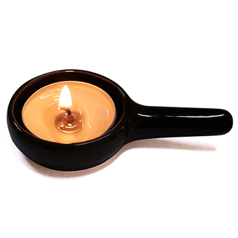 New 1pc Ceramic Aroma Burner Essential Oil Burner Aromatherapy Candle Holder Durable Scent Lavender - view 2