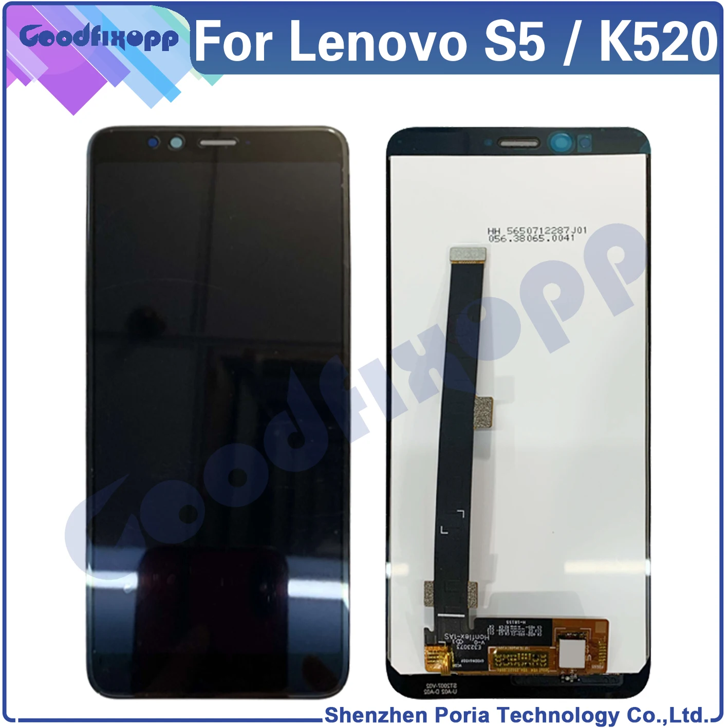 

For Lenovo S5 K520 LCD Display Touch Screen Digitizer Assembly Replacement