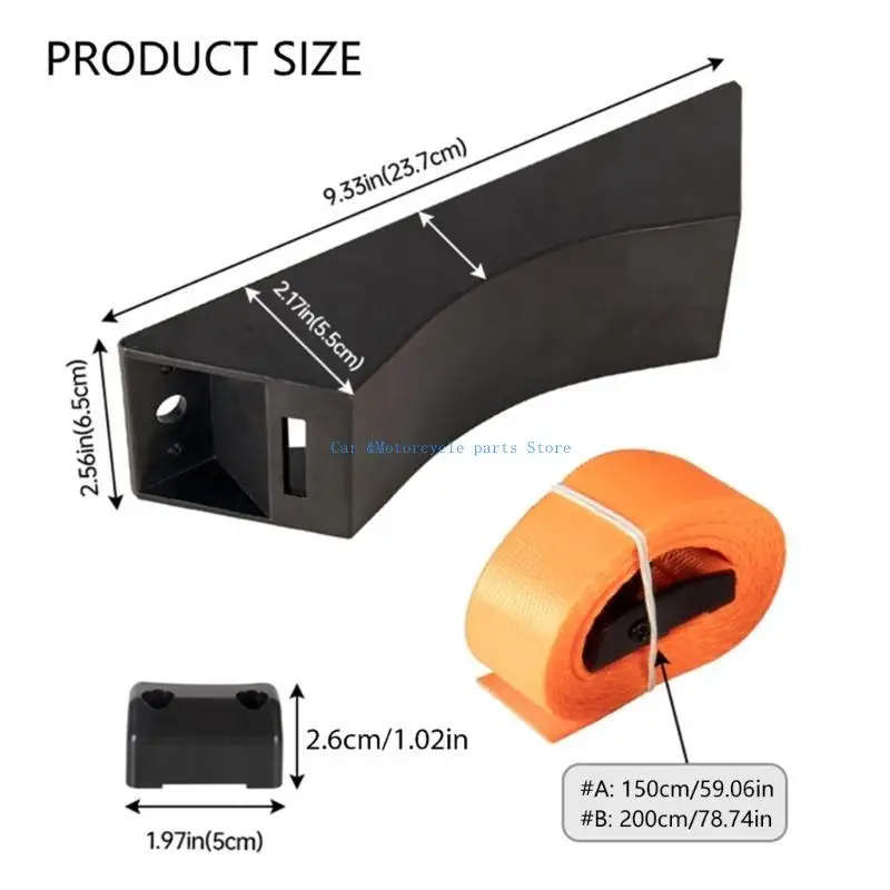 Y9UC สายไนลอนแบบปรับได้รองรับขายึดถังแก๊สสำหรับรถบ้านเคลื่อนที่ การปรับง่าย ความทนทาน การผจญภัยแคมป์ปิ้งกลางแจ้ง