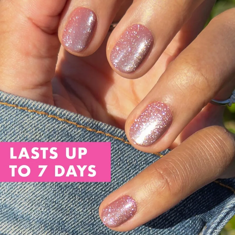 Effets Super Stick Mani Press On Nails pour un usage quotidien et des occasions spéciales Conception ronde extra courte Aucune colle requise 32 onglets