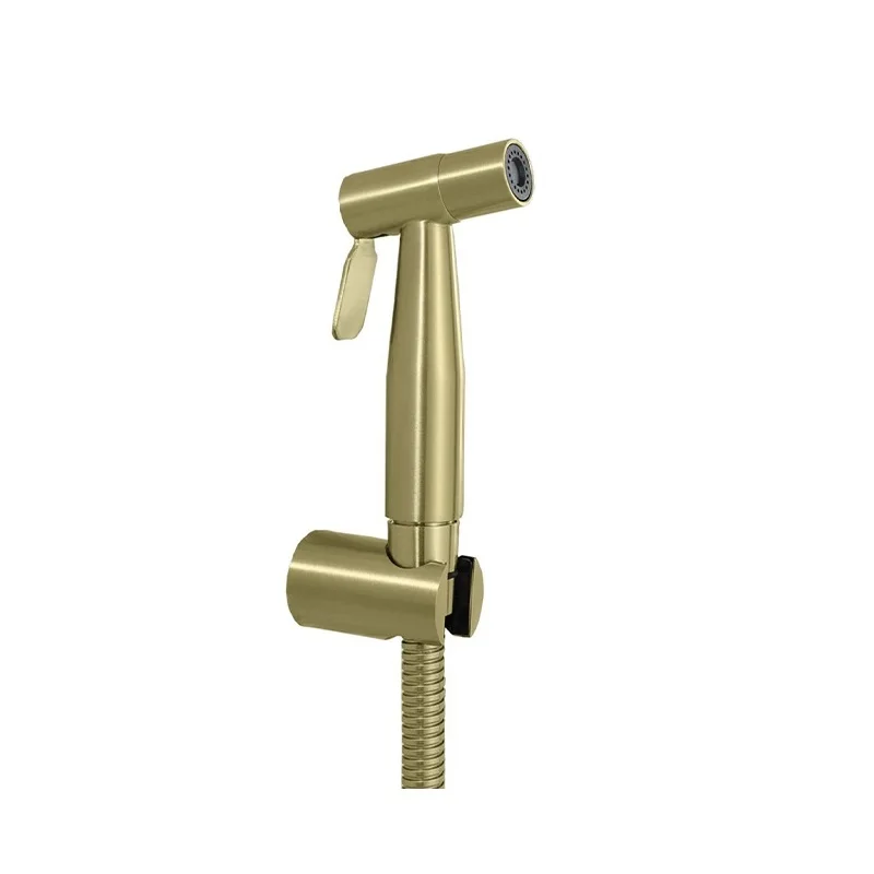 

Luxury Matte Black Finished Muslim Brass Bidet Travel Shower Spray Set