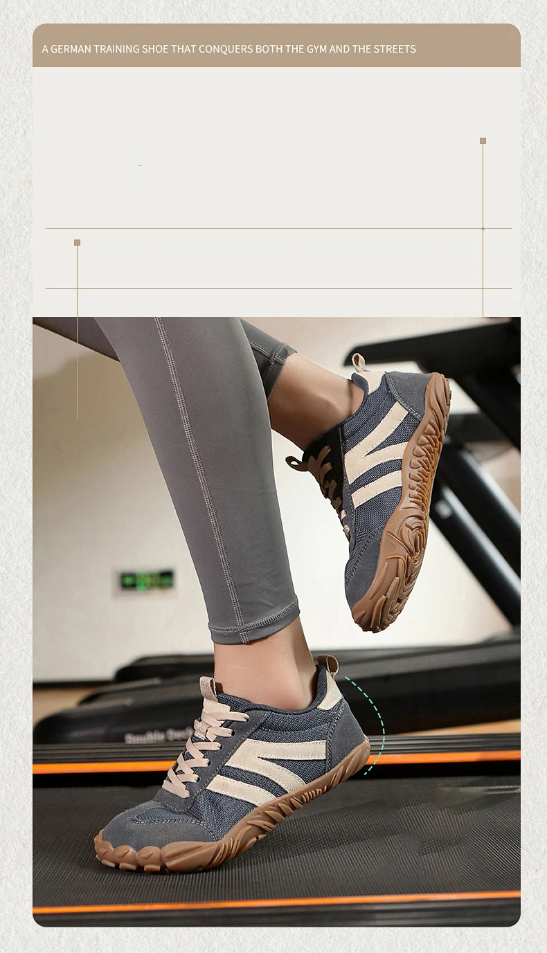 2026 Neue Barfußschuhe mit breiter Zehenbox für Herren und Damen – Zero Drop Minimalistische Sneaker im Retro-Stil für Outdoor, rutschfeste Wanderschuhe, Freizeitsneaker – Detail 10