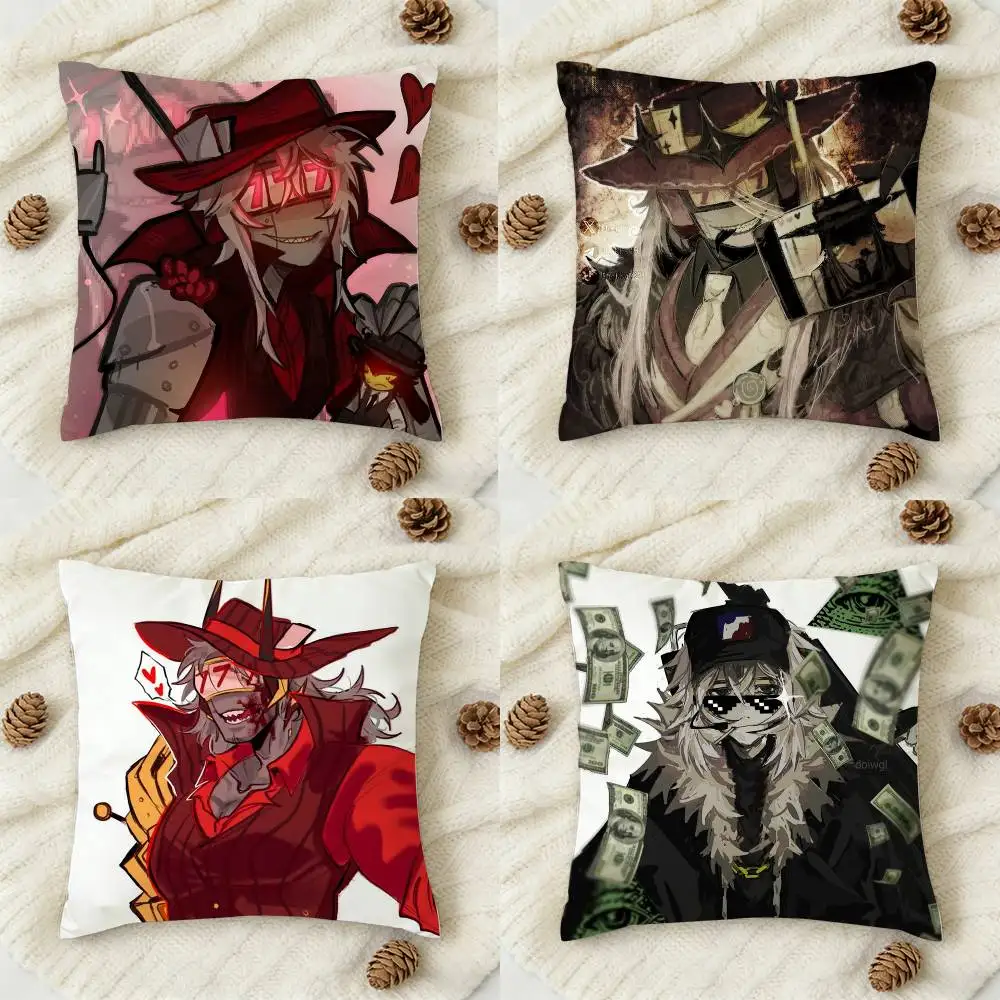 

F-ForsakenS Chance Double-sided Printed Square Decorative Cushion Cover for Sofa Living Room Home Decor