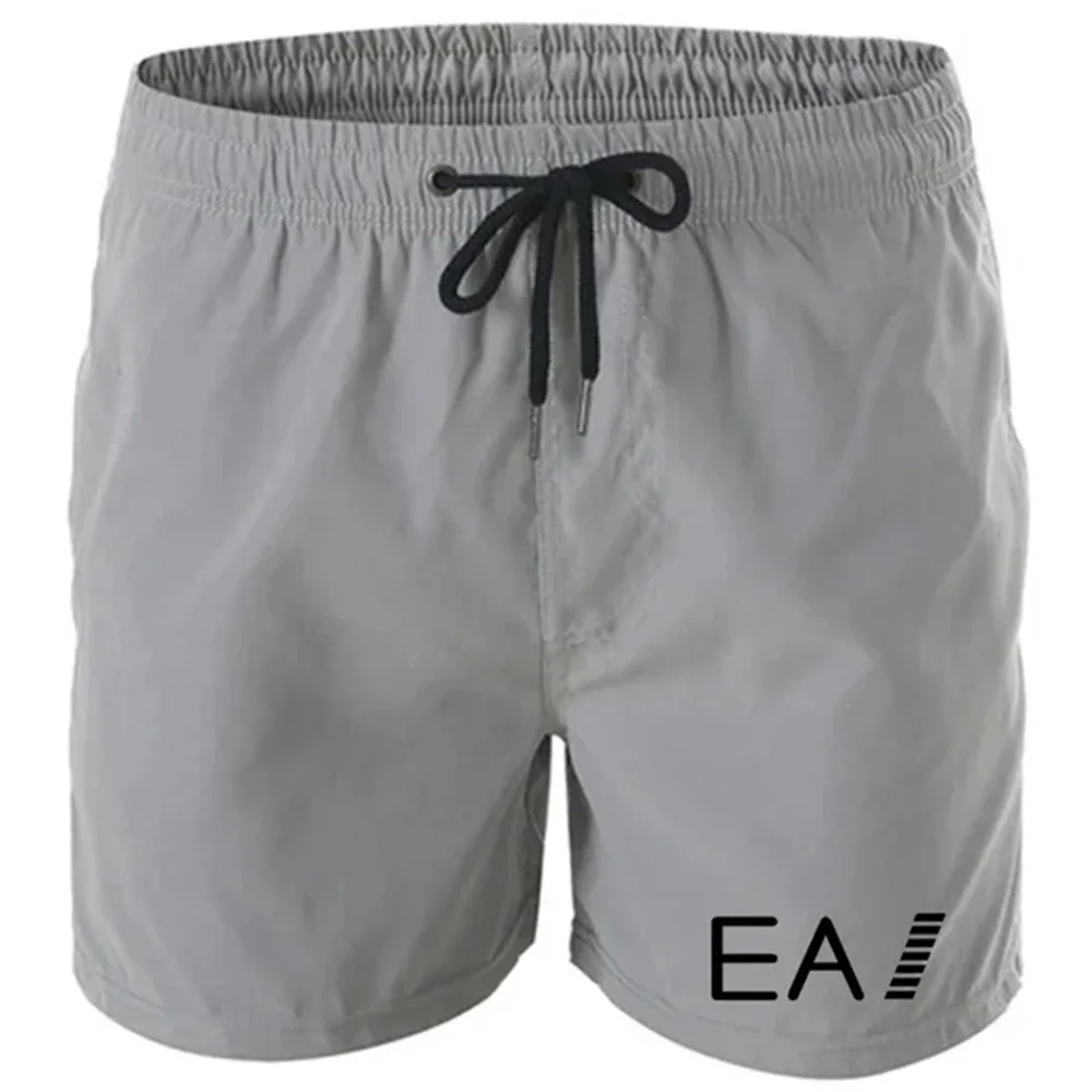 2024 Zomer Nieuwe Bedrukte Strandbroek Sexy Zwemshorts Heren Badkleding Ademende Surf Sneldrogende Casual Shorts