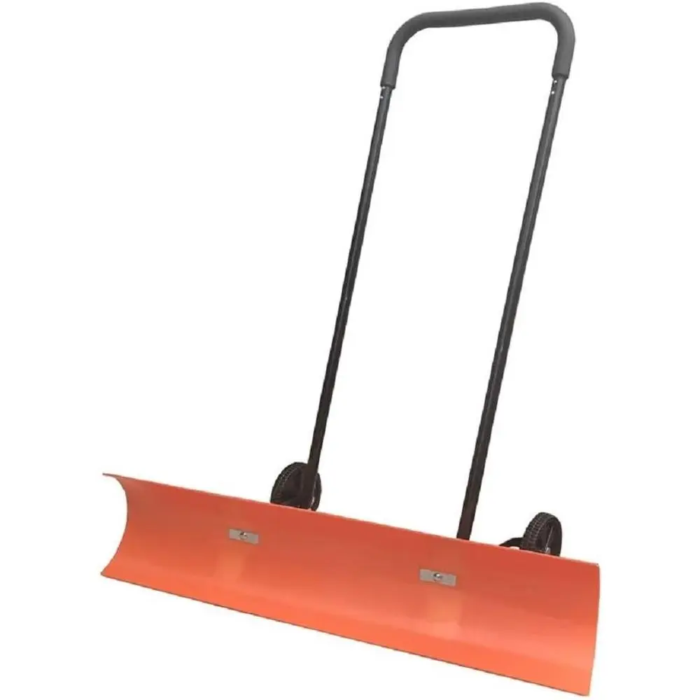 

Колесная лопата-снегоуборщик с отвалом для эффективной уборки снега