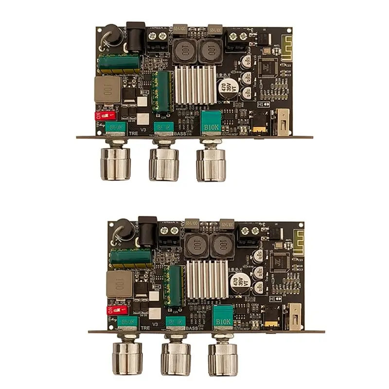 

-[A51I Digital]DIY Home Theater With 2Pcs Bluetooth 100W Mono High Power Amplifier Boards ZK-1001U