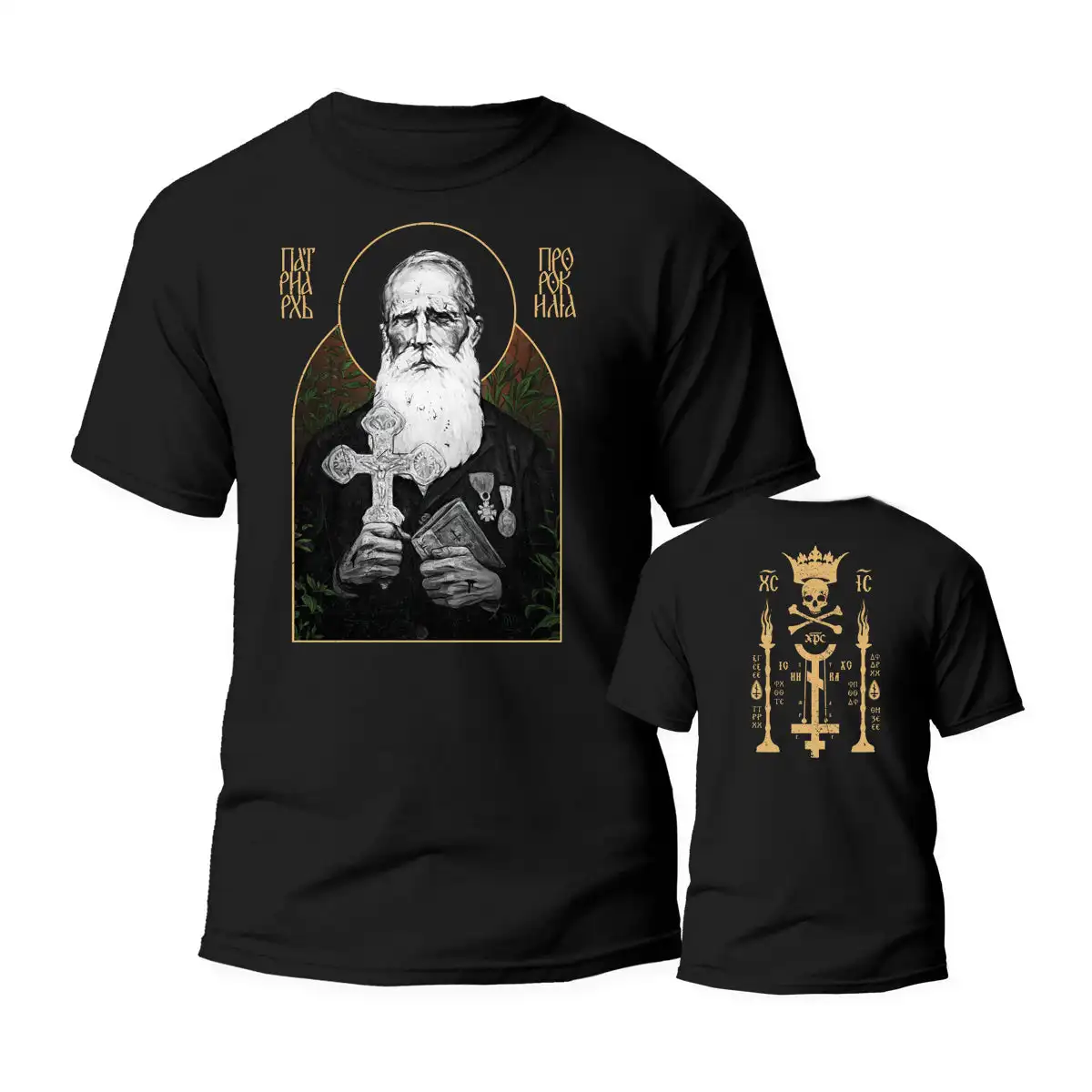 

2025 Patriarkh Graphic Cotton Shirt Unisex Men Women Summer Short Sleeve Fashion Brand Luxury Casual Vintage Retro Daily Tee