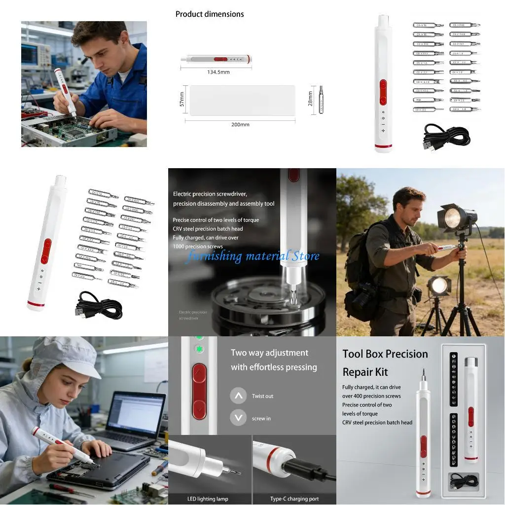 

Y5GD Pack of 1 Permanent Steel Substance Electric Driver Permanent