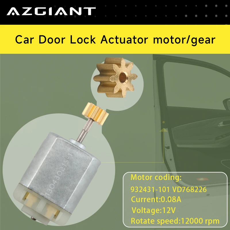 Car Central Door Lock motor VD768226 12V Gears 8T Disassembly Tool For Land Rover Discovery Sport L550 L550MY 2.0L LR5 car parts