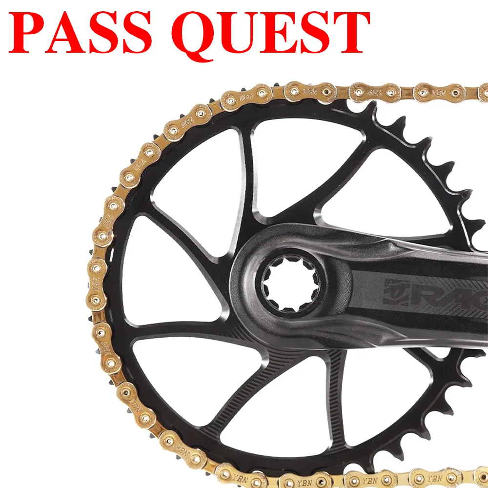 

PASS QUEST RACEFACE RF Next SL Sixc Atlas серии с положительным и отрицательным зубом, смещенная звездочка 3 мм, серебристая и черная
