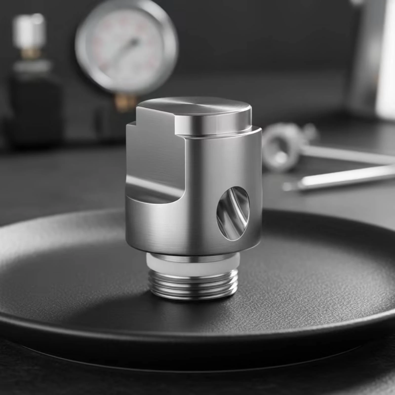 Stovetop Espresso Maker Pot Valve Head Anti-Splash Stovetop Espresso Maker Pot Valve Spare Part Long-Lasting Easy to Install
