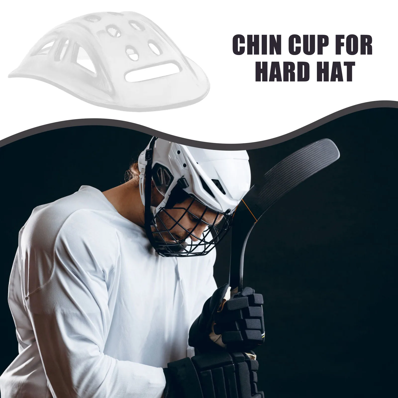 4Pcs Universal Chin Pad Chain Protector Set for Motorcycle Electric Bike Bicycle Roller Skating Skiing Protective Chin