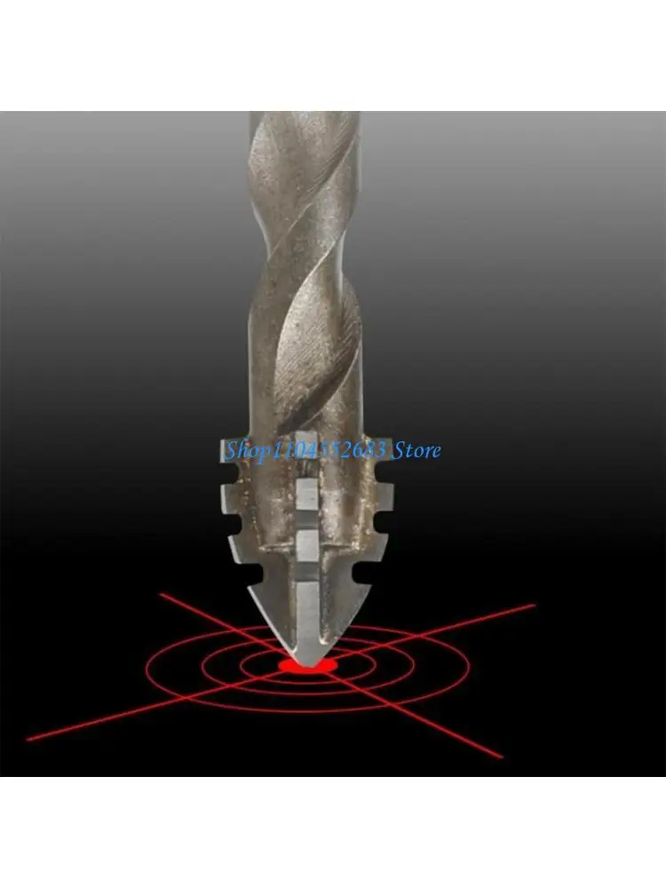 

Y6GD Pack of 5 High Performances Hexagonal Shank Eccentric Drill Bits with Four Flute for Smooth Drilling Tool