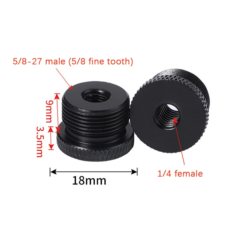 1Pc Microphone Stand Conversion Screws 1/4