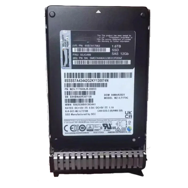 4XB7A17063 B8J4 02JG489 ThinkSystem 2.5