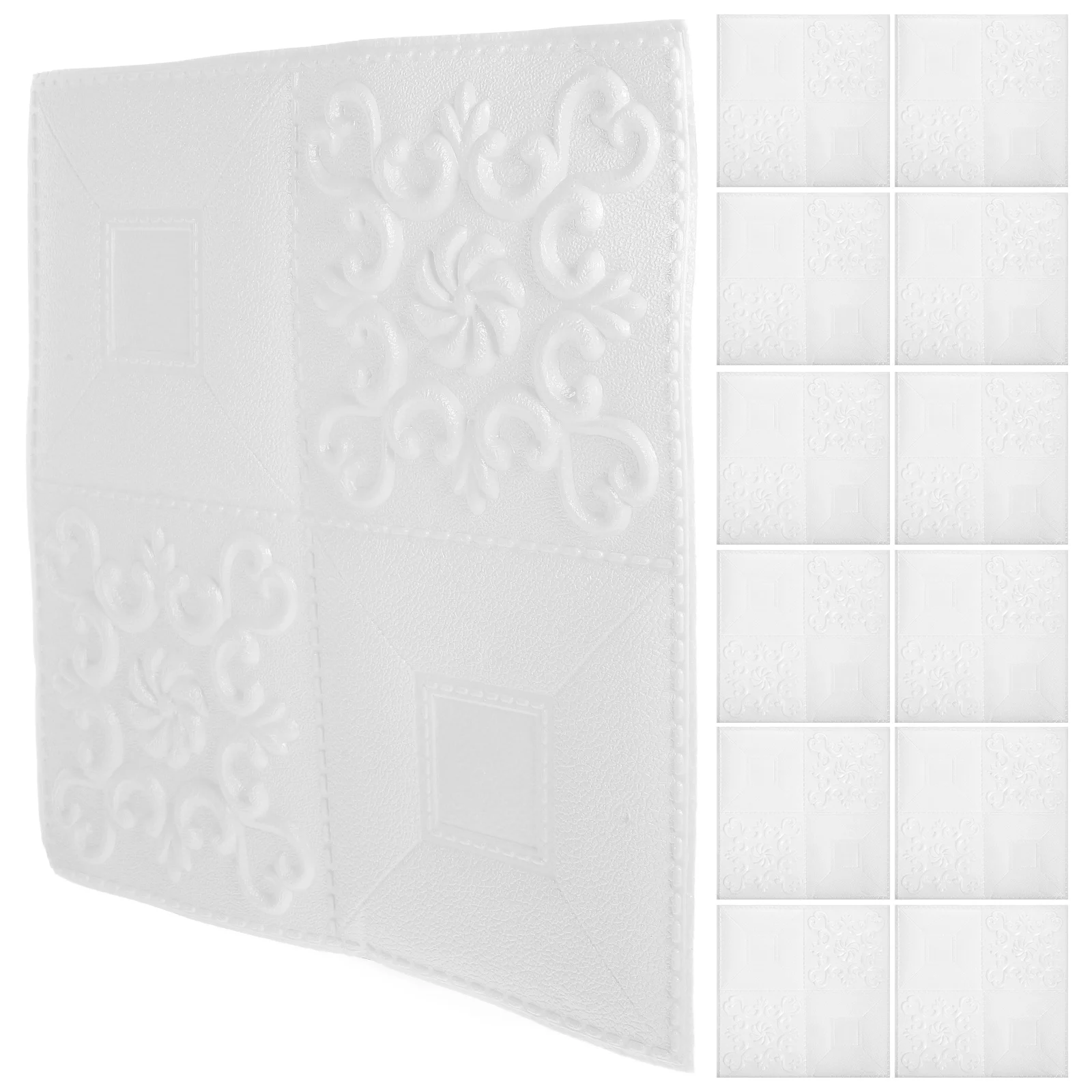 

20Pcs 3D Brick Wall Stickers Self Adhesive Foam Tiles for Home Kitchen Bedroom Decor Self Adhesive Wall Tiles Ceiling Wallpaper